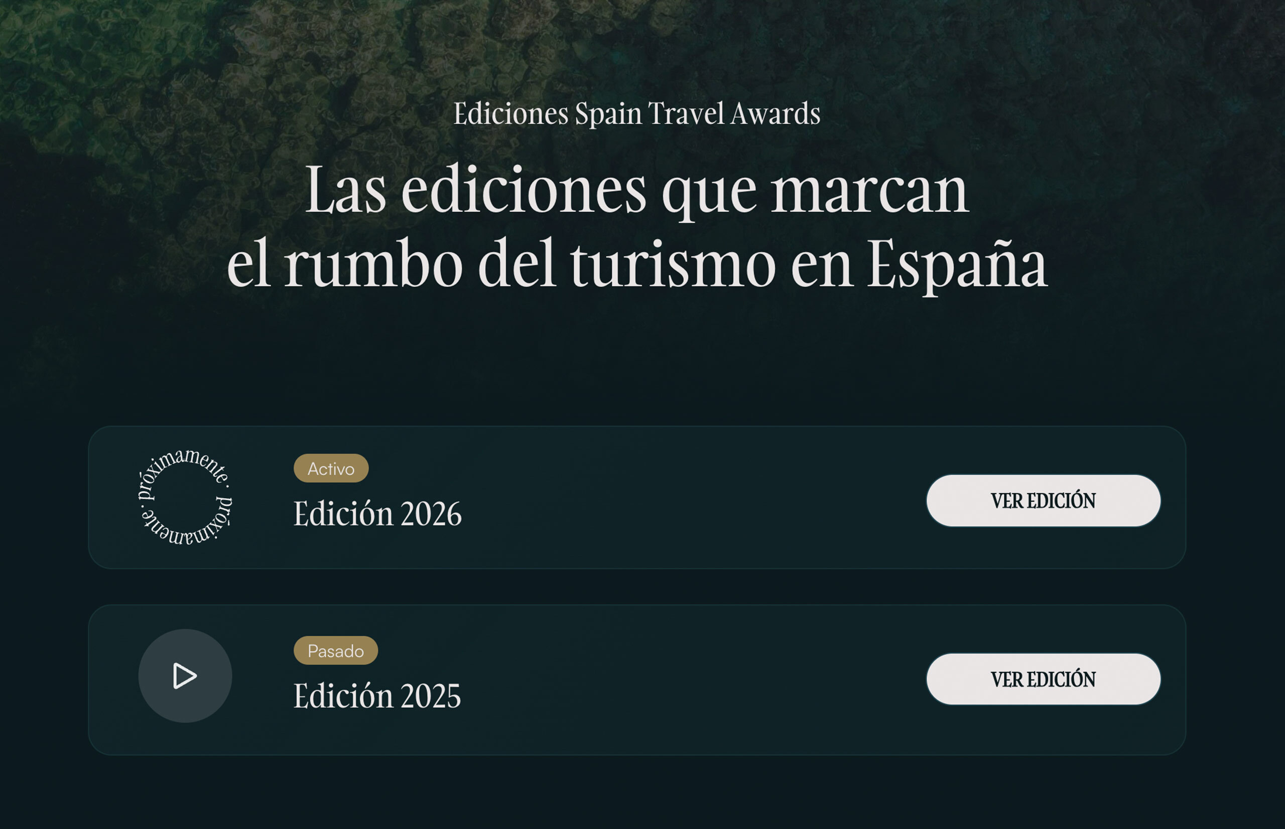 ▷ Ejemplo de página web para premios de viajes [A medida]
