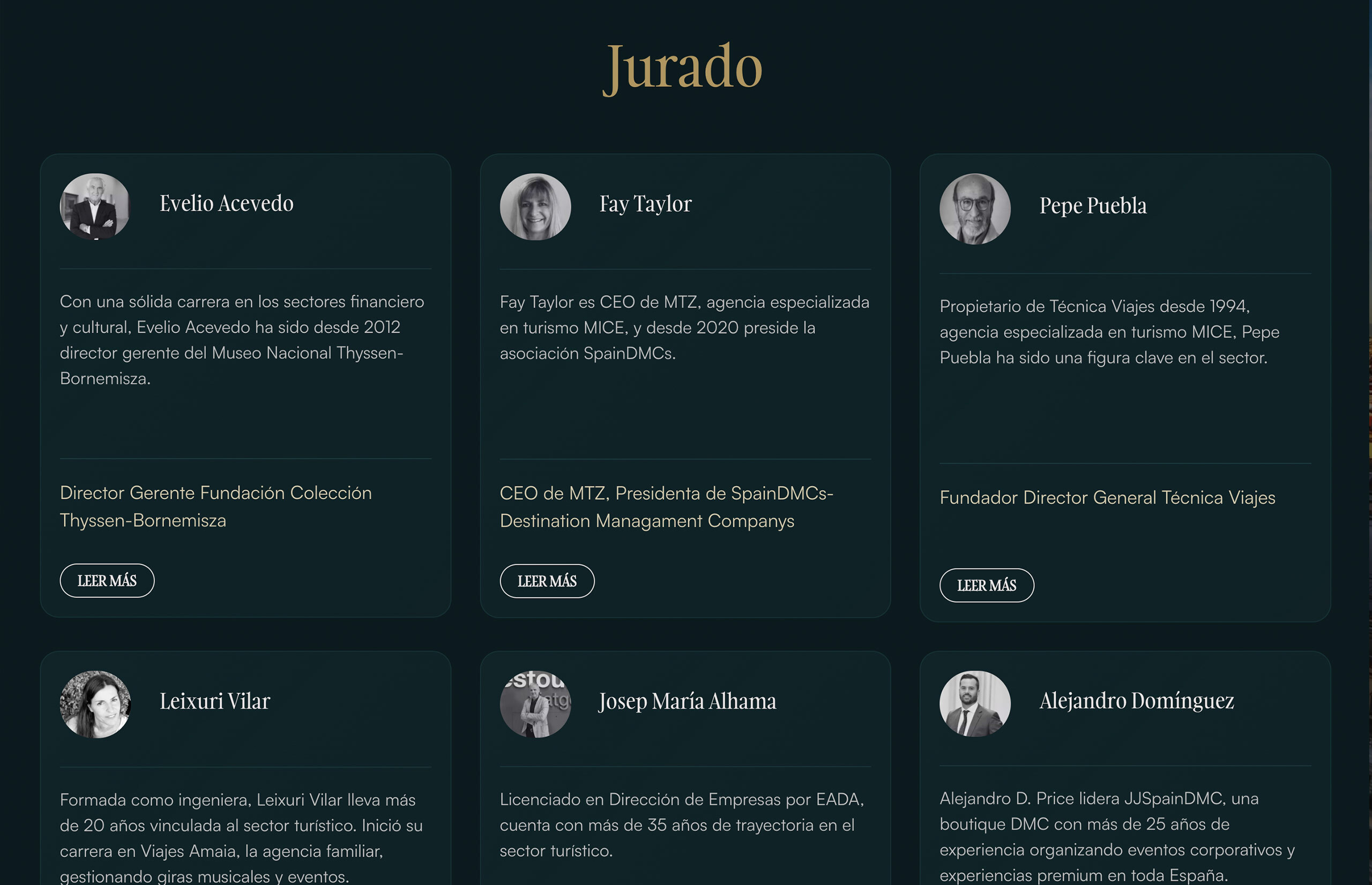 ▷ Ejemplo de página web para premios de viajes [A medida]