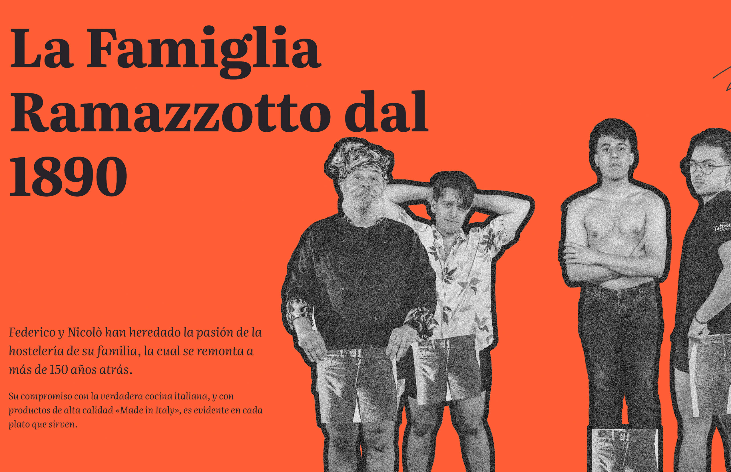 ▷ Ejemplo de página web para restaurante italiano [A medida]