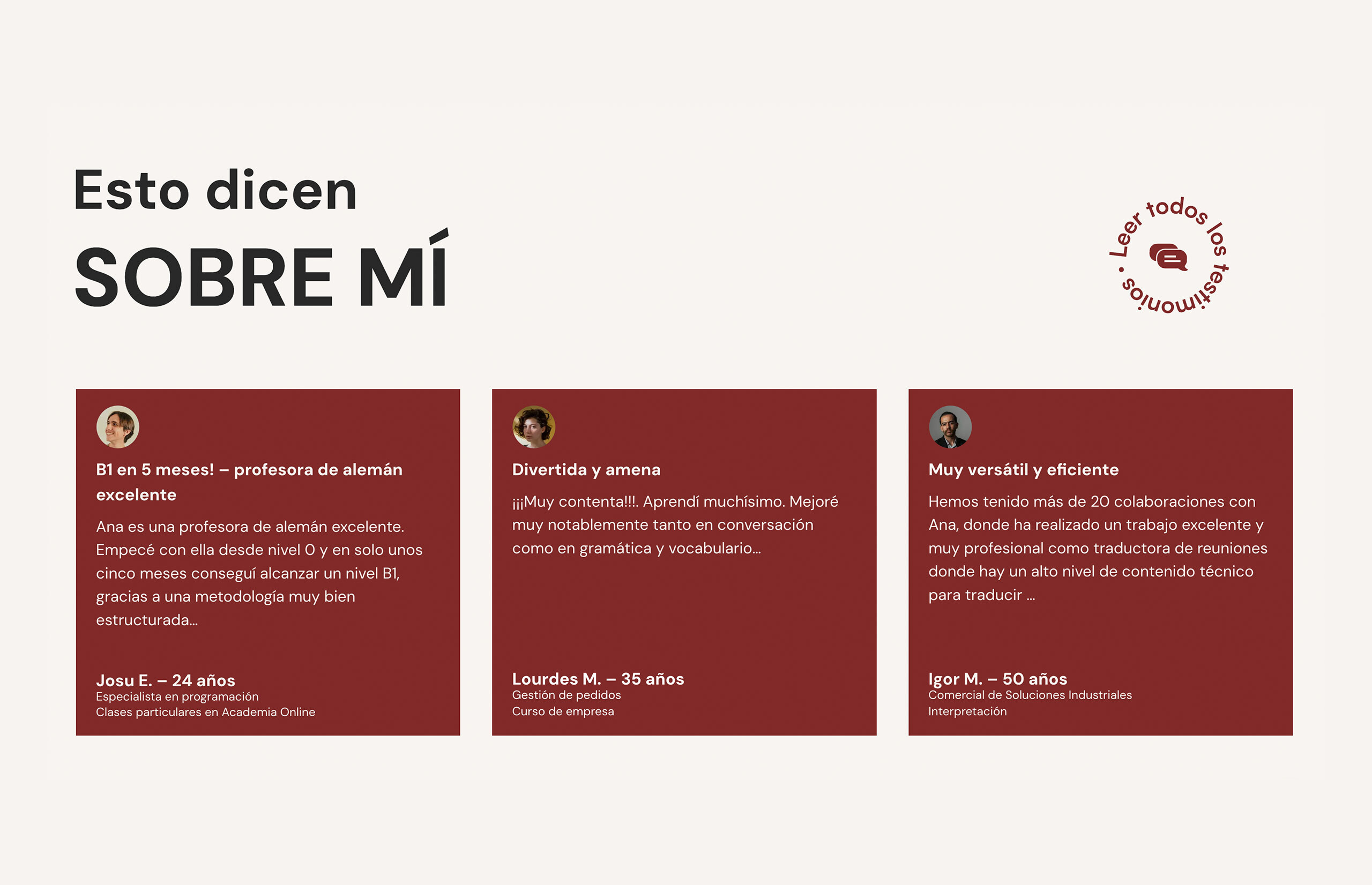▷ Ejemplo de página web para academias [A medida]