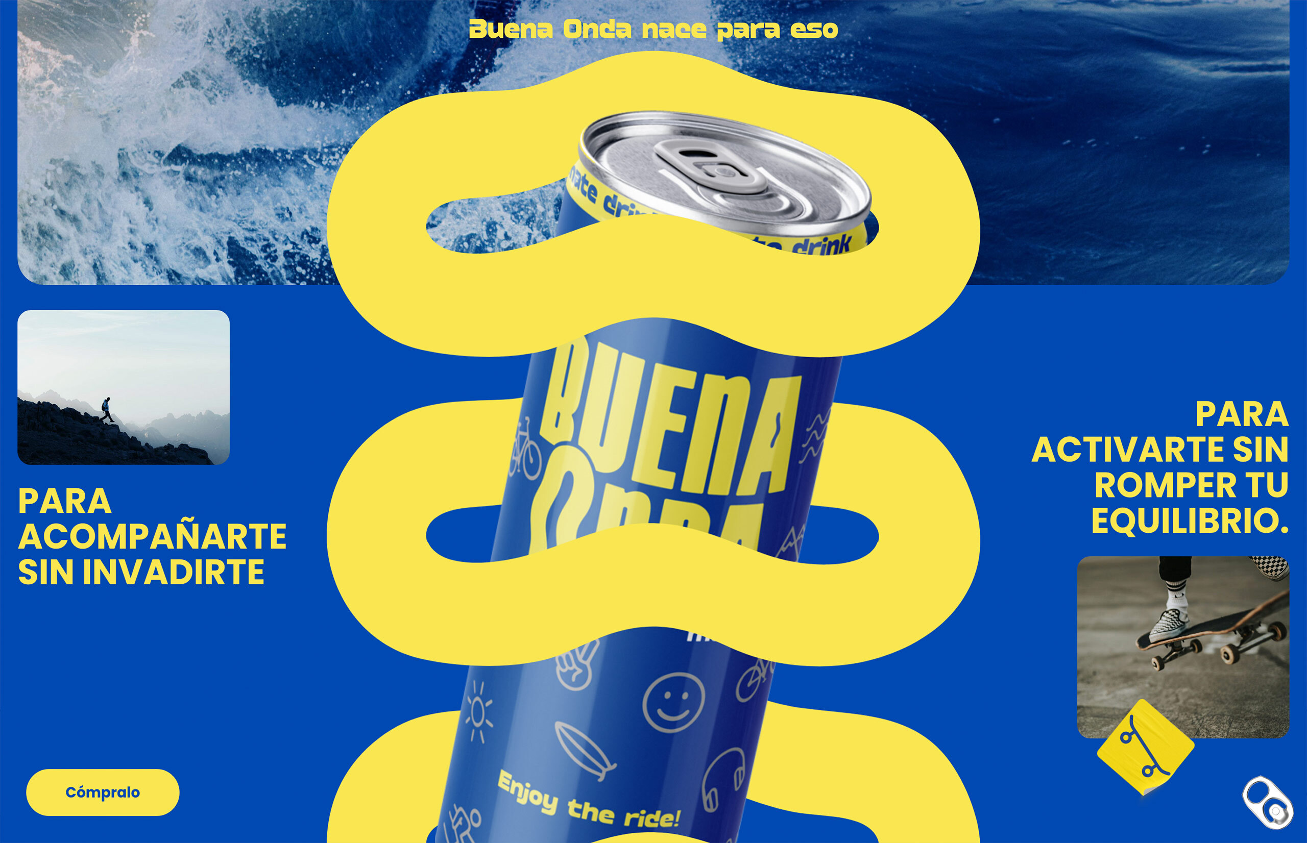 ▷ Ejemplo de página web para bebidas [A medida]