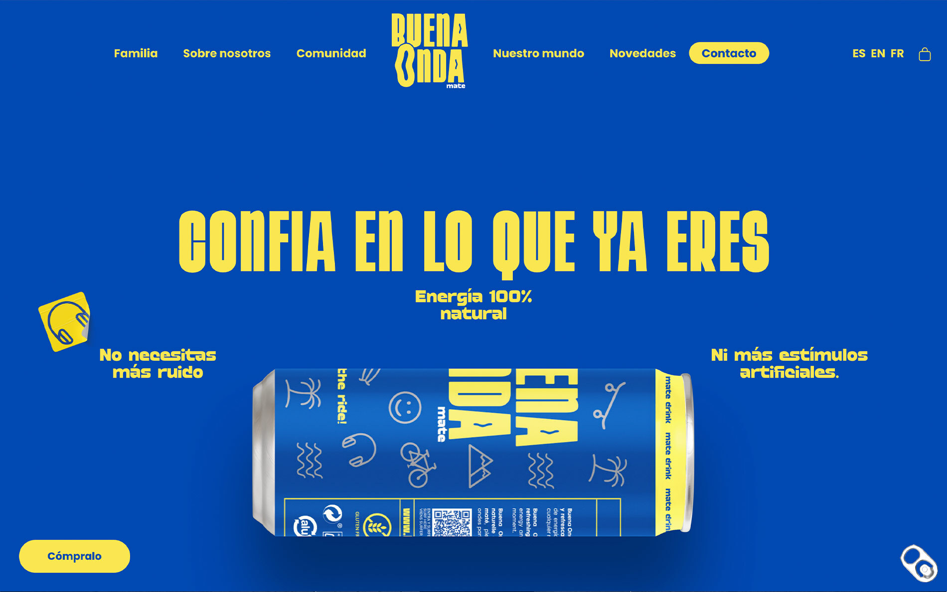 ▷ Ejemplo de página web para bebidas [A medida]
