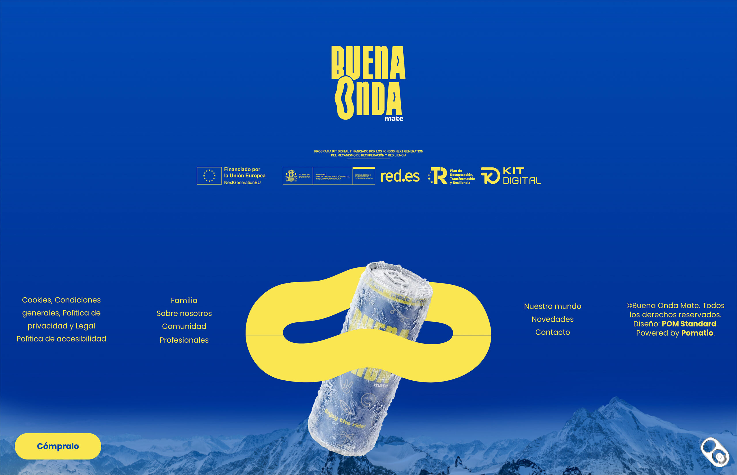 ▷ Ejemplo de página web para bebidas [A medida]