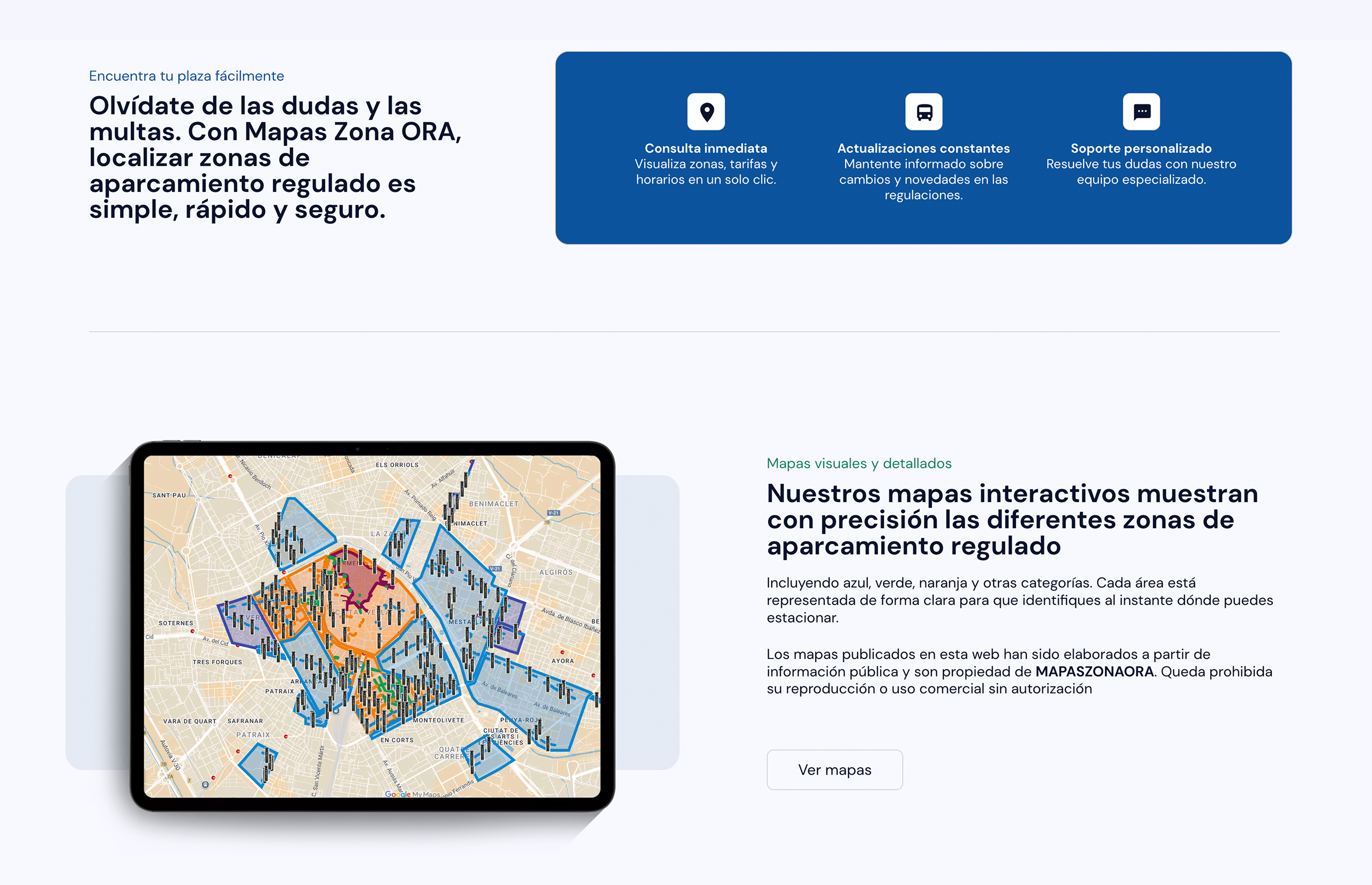▷ Ejemplo de página web para mapas interactivos [A medida]