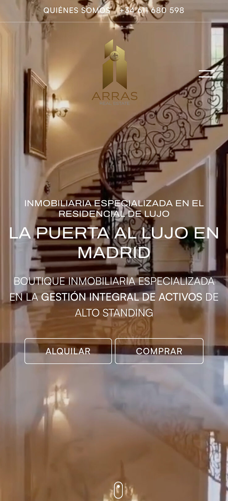 ▷ Ejemplo de página web para inmobiliarias [A medida]