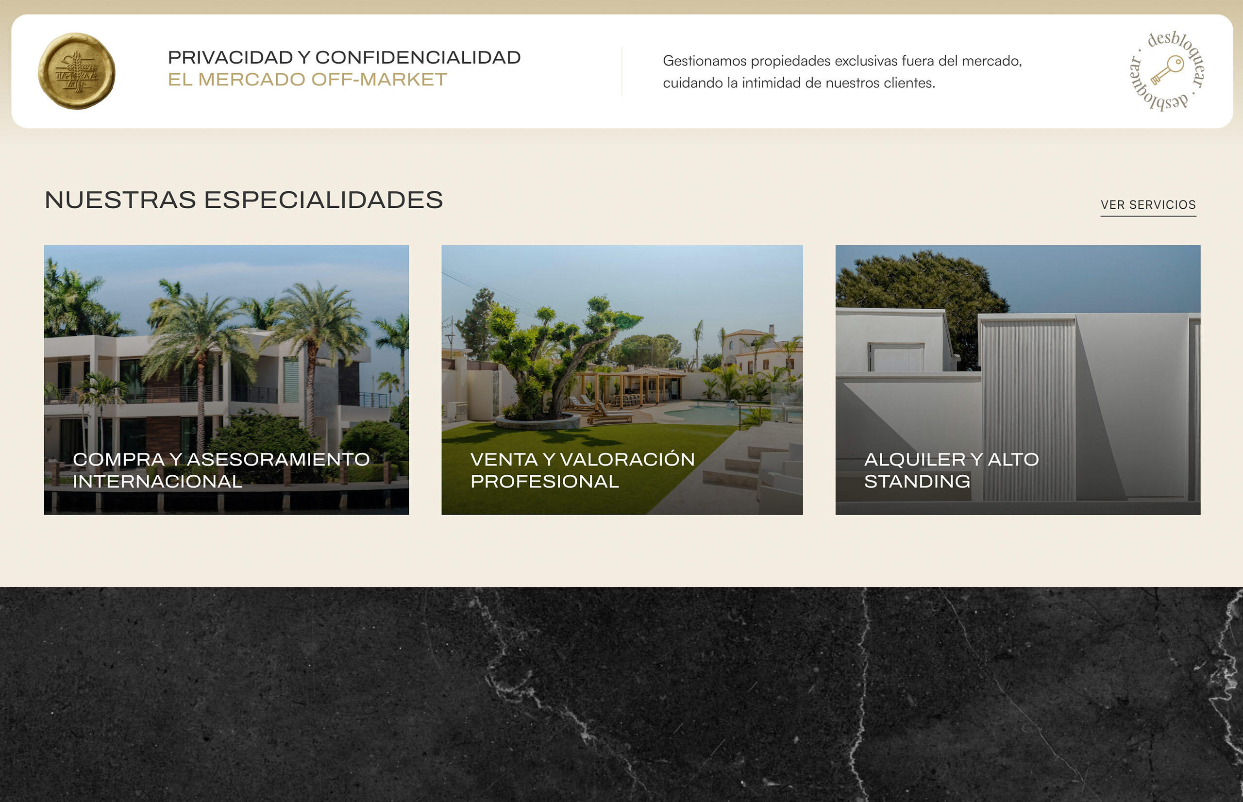 ▷ Ejemplo de página web para inmobiliarias [A medida]