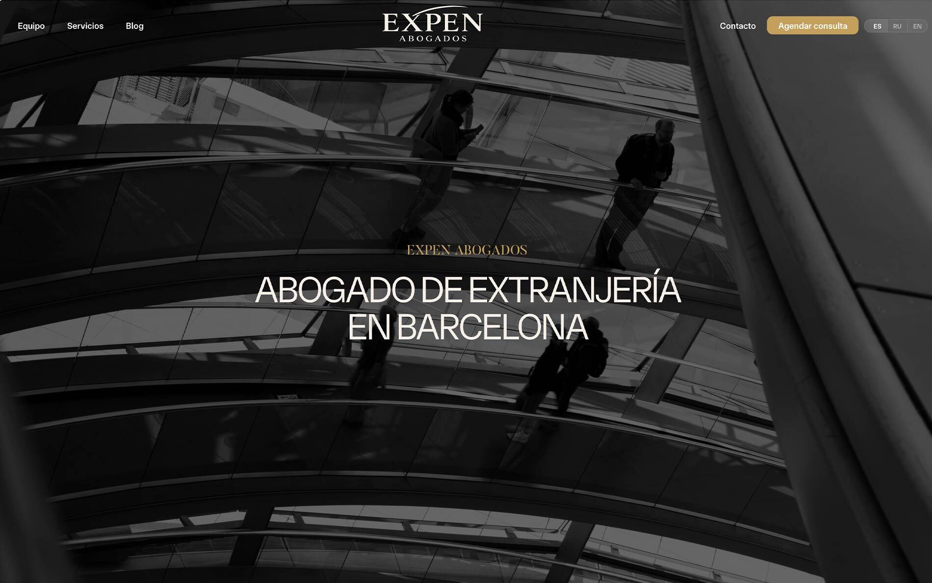 ▷ Ejemplo de página web para abogados [A medida]